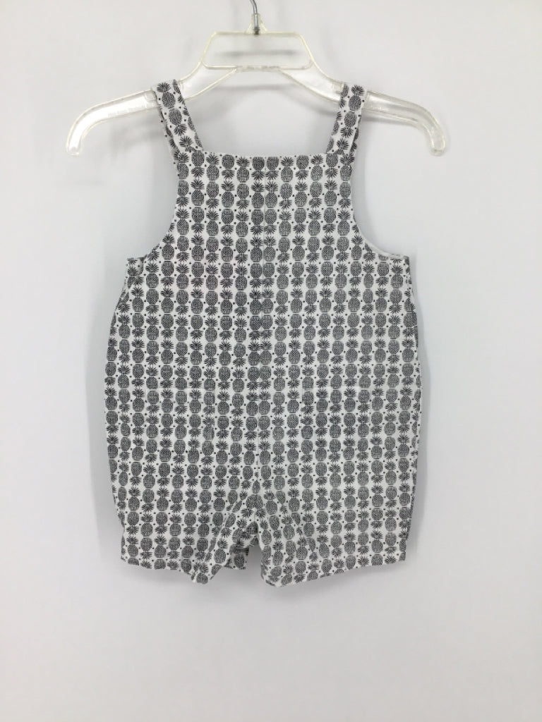 Janie and Jack Child Size 3-6 Months Black Print Outfit - boys
