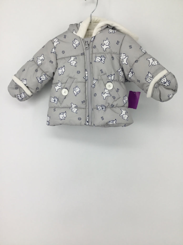 London Fog Child Size 0-6 Months Gray Dog Outerwear - boys