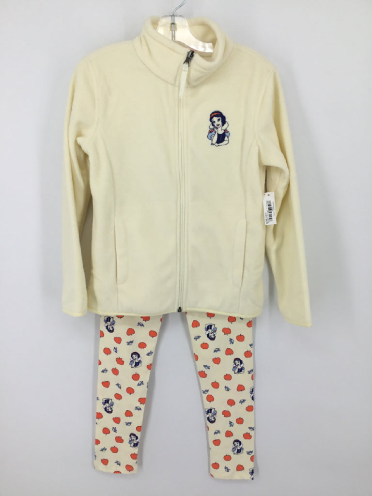 Disney Child Size 8 Cream Outfit - girls