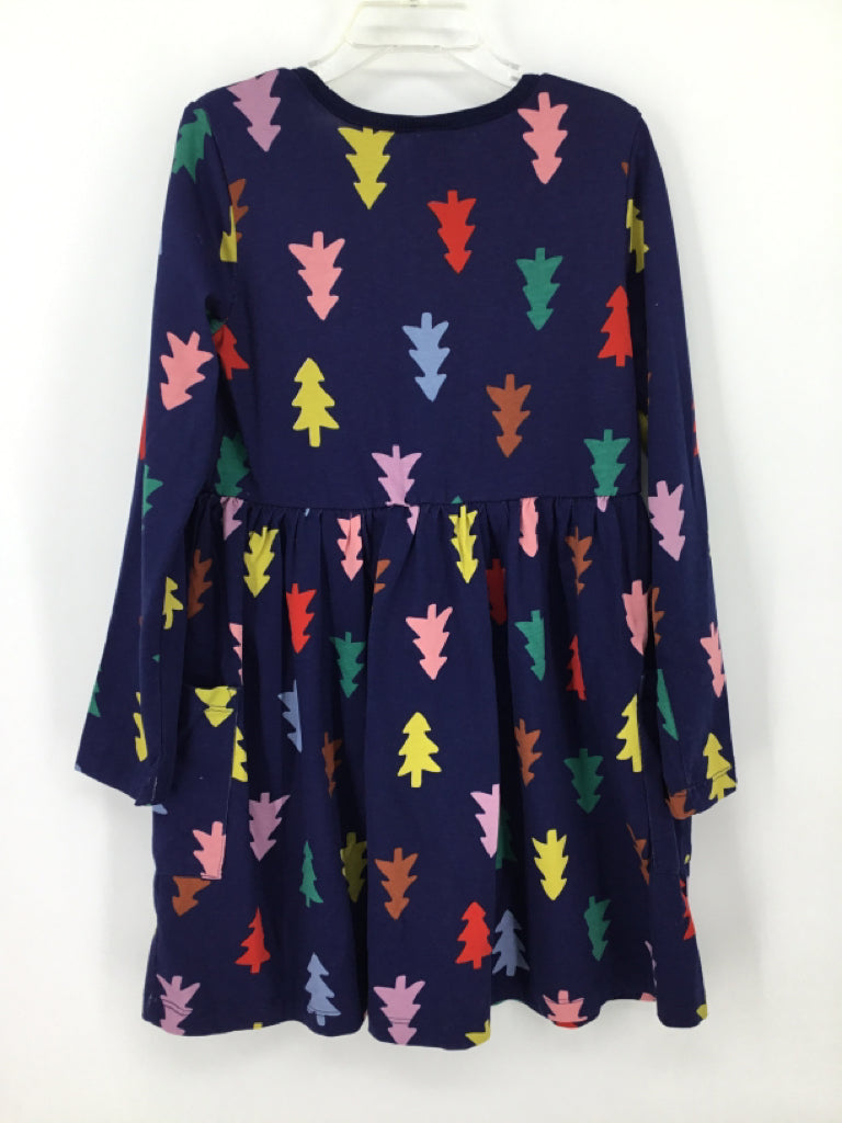 Hanna Andersson Child Size 6 Blue Christmas  Dress