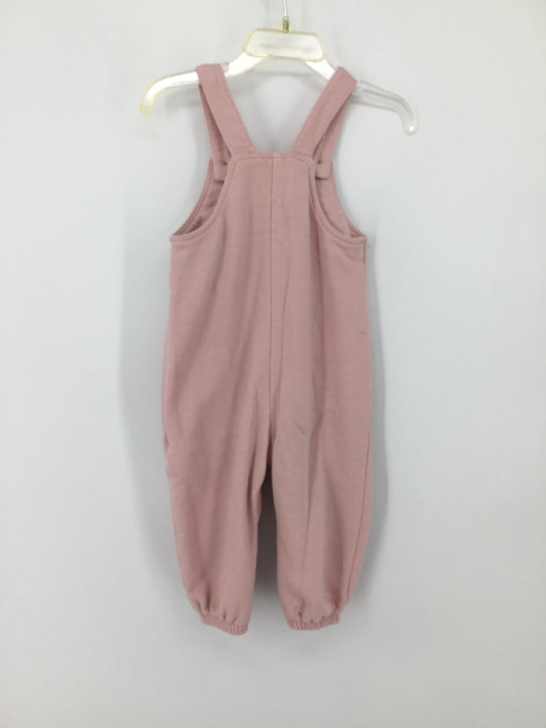 Old Navy Child Size 12-18 Months Pink Overalls - girls