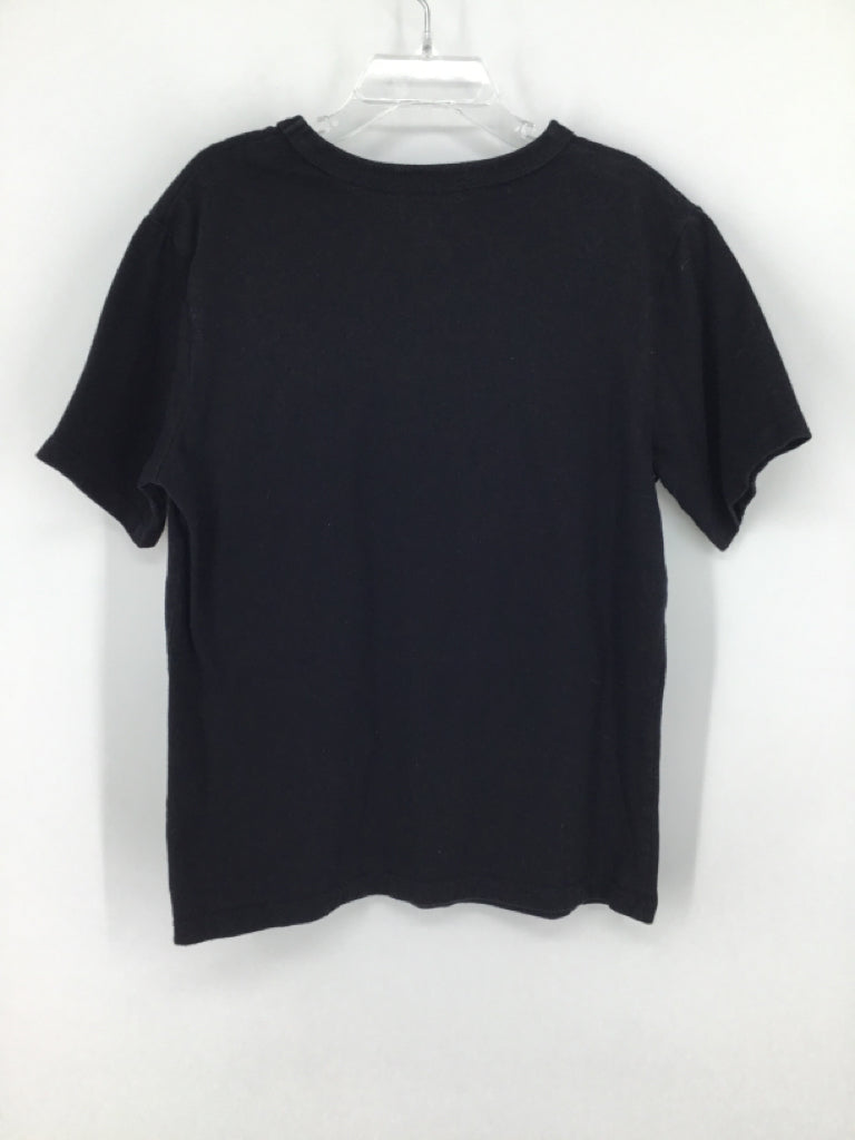 Childrens Place Child Size 7 Black screen printed T-shirt - boys
