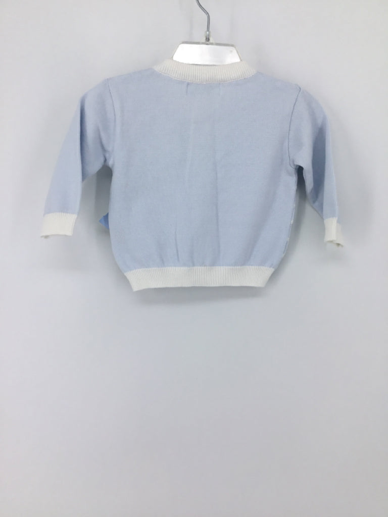 Feltman Bros Child Size 3 Months Blue Solid Sweater - boys