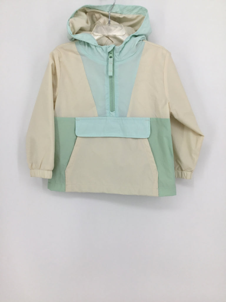 Cat & Jack Child Size 3 Cream Solid Jacket - boys
