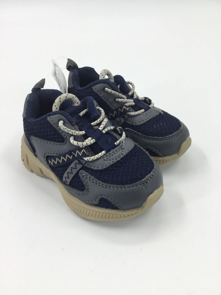 Carter's Child Size 5 Toddler Navy Sneakers