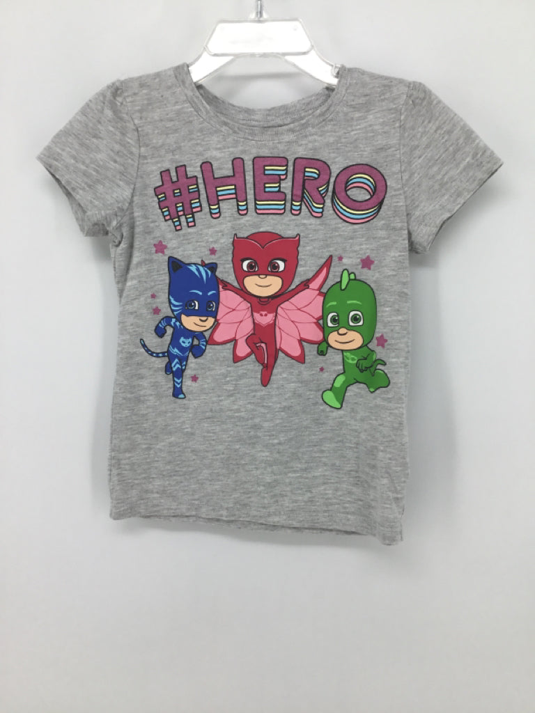 PJ Masks Child Size 4 Gray T-shirt - girls