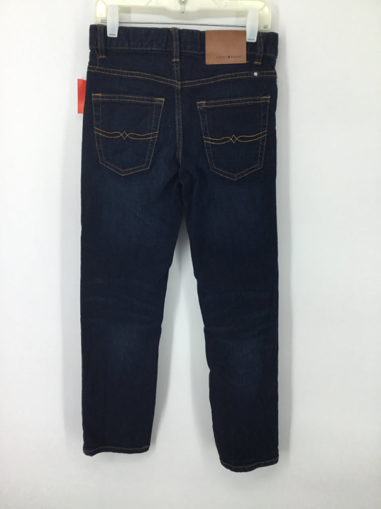 Lucky Brand Child Size 10 Blue Solid Jeans - boys