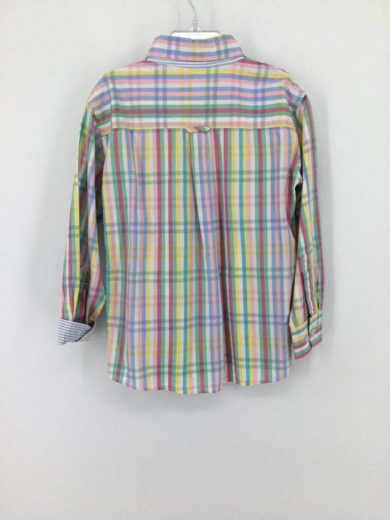 b Bella Bliss Child Size 5 Multi-Color Plaid Shirt - boys
