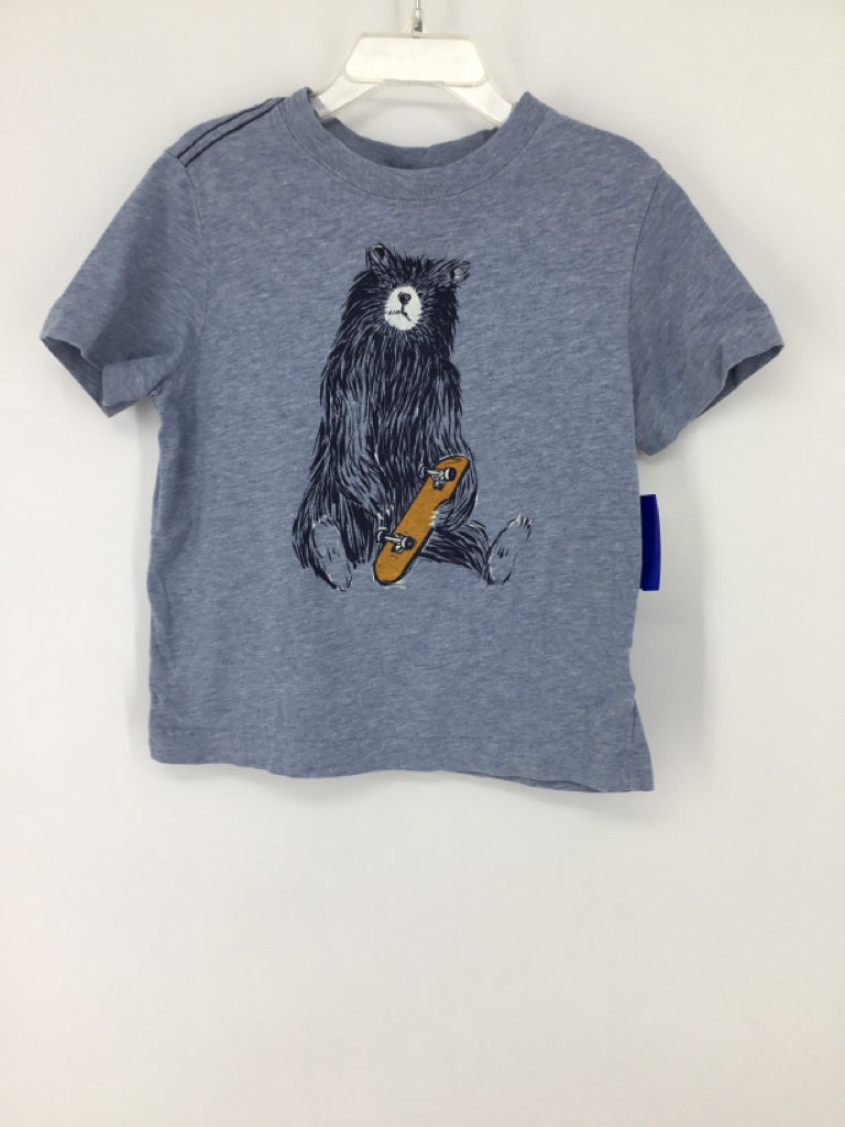 Hanna Andersson Child Size 4 Blue screen printed T-shirt - boys