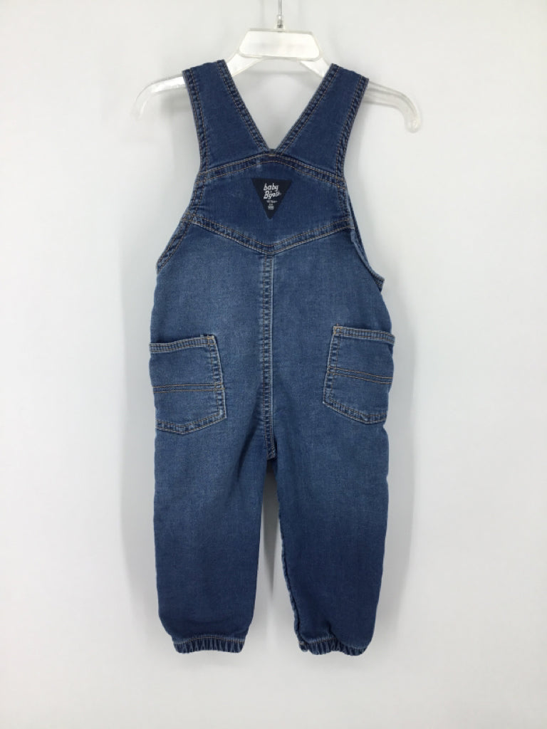 baby B'gosh Child Size 18 Months Blue Solid Overalls - boys