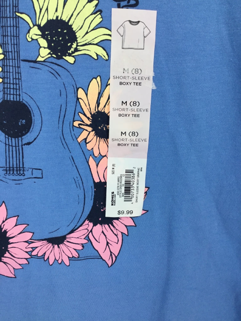 So Child Size 8 Blue T-shirt - girls