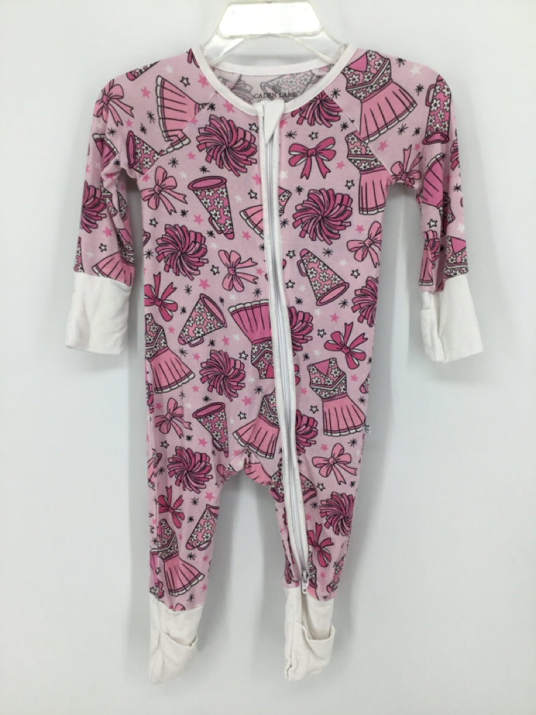 Caden Lane Child Size 0-3 Months Pink Pajamas - girls
