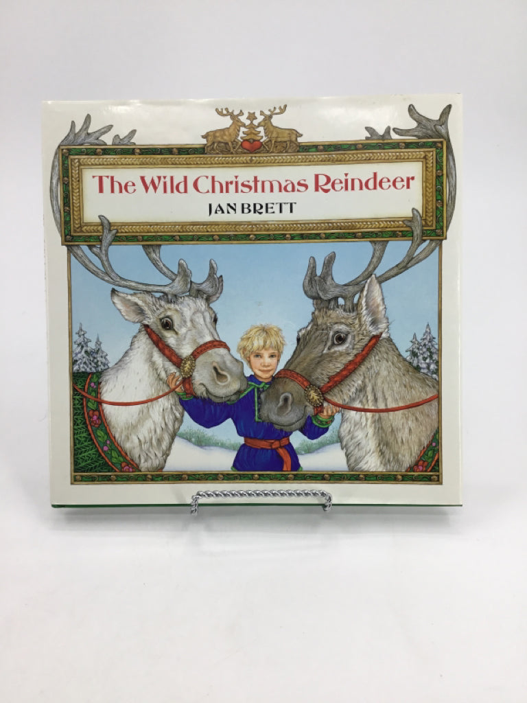 The Wild Christmas Reindeer Hardback Book