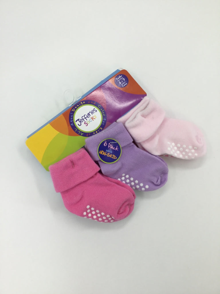 Jefferies Socks Child Size 3 Toddler Multi-Color Solid Socks - boys