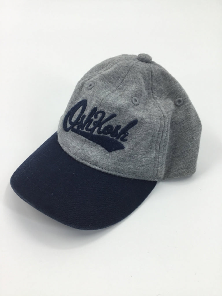 OshKosh B'gosh Child Size 12-24 Months Gray Solid Hats - boys