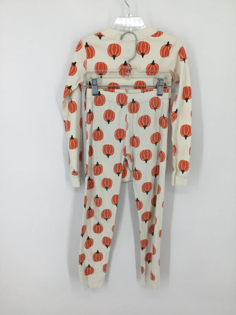 Hanna Andersson Child Size 6 Orange Halloween Pajamas