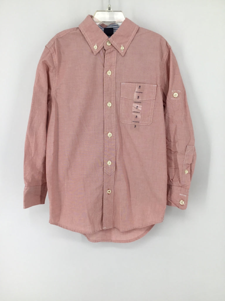 Gap Kids Child Size 6 Red Solid Shirt - boys