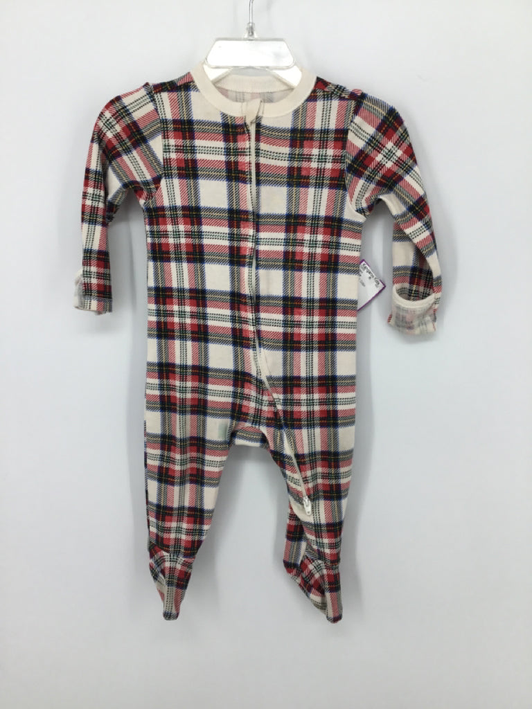 Old Navy Child Size 6-9 Months Red Sleepers