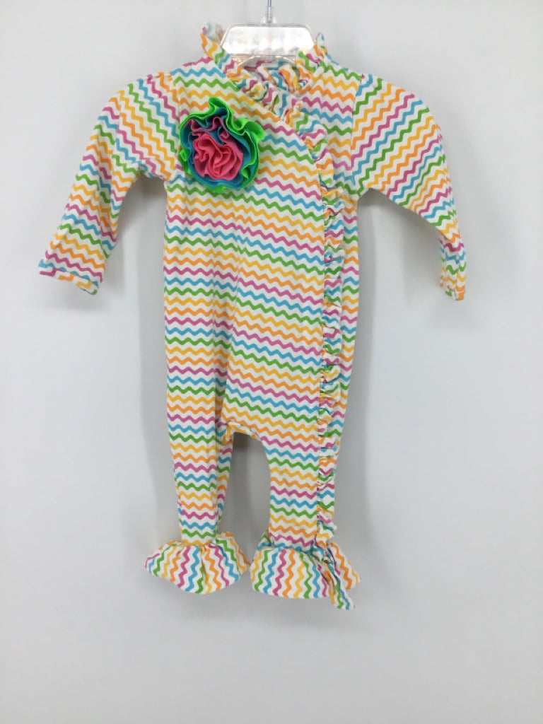 Mudpie Child Size 0-3 Months Multi-Color Outfit - girls