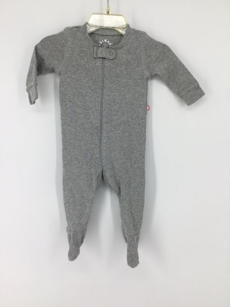 primary Child Size 0-3 Months Gray Sleepers
