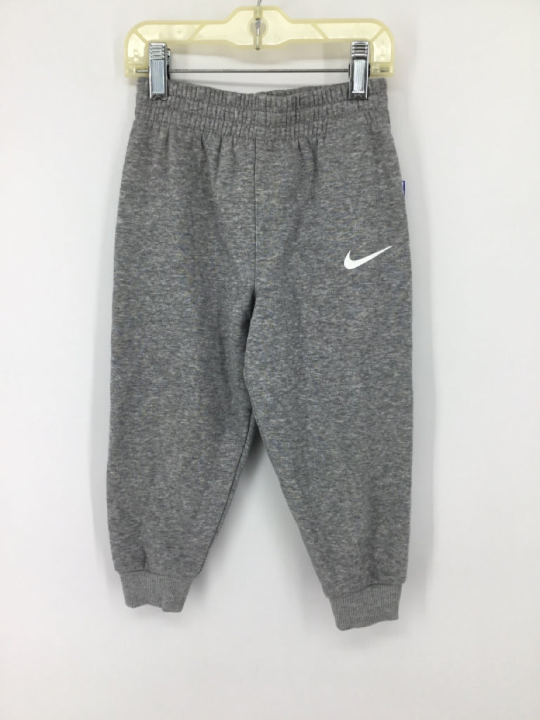 Nike Child Size 4 Gray Solid Sweatpants - boys