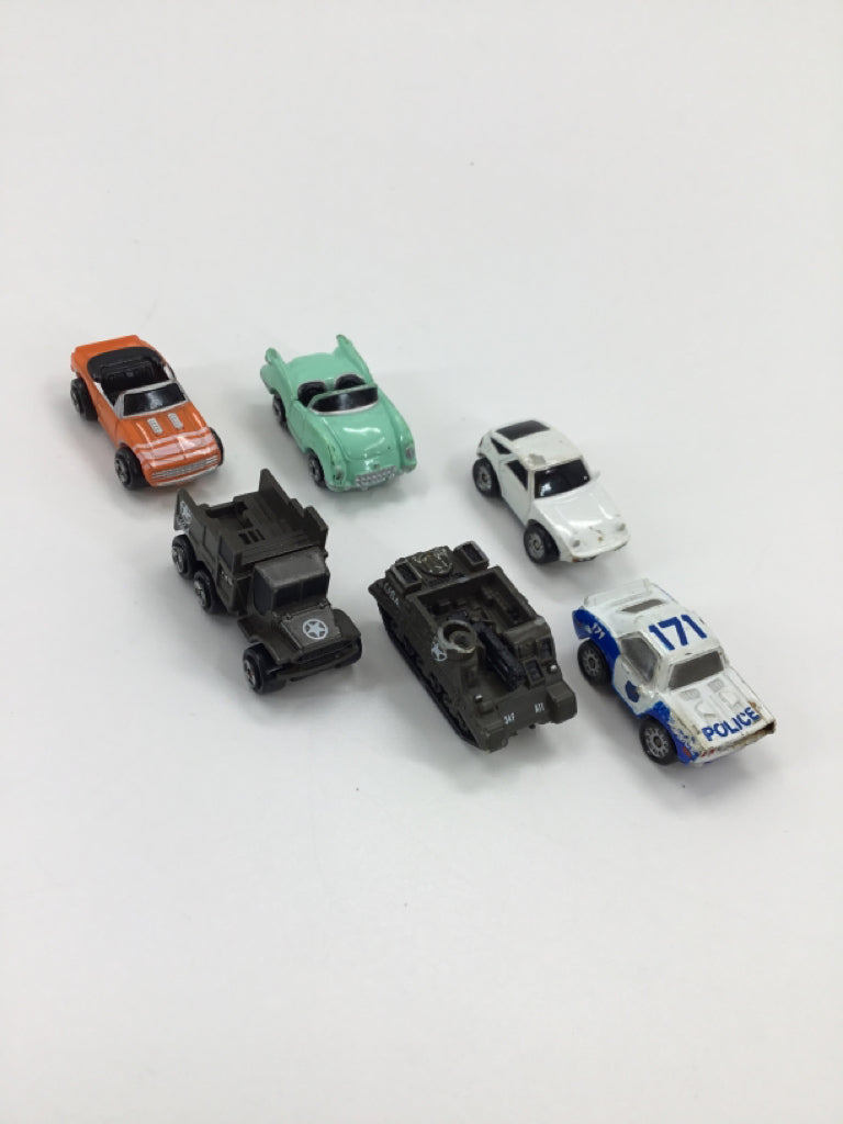 Mini Vehicles - Set of 6