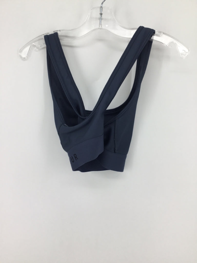 Under Armour Child Size 6 Blue Sports Bra - girls