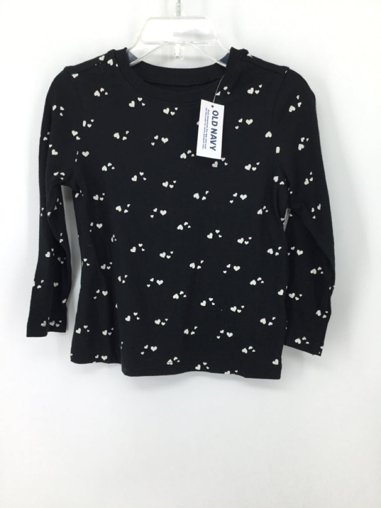 Old Navy Child Size 2 Black T-shirt - girls