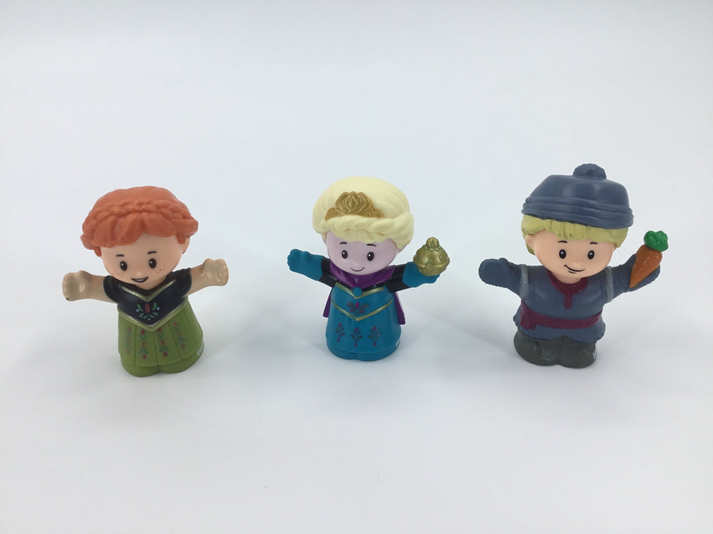 Fisher Price Little People Disney Frozen Figure Set of 3