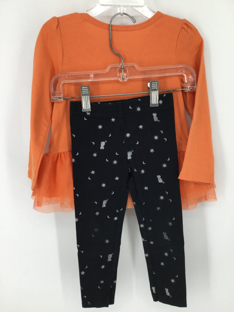 Child of Mine Child Size 2 Orange Halloween Outfit