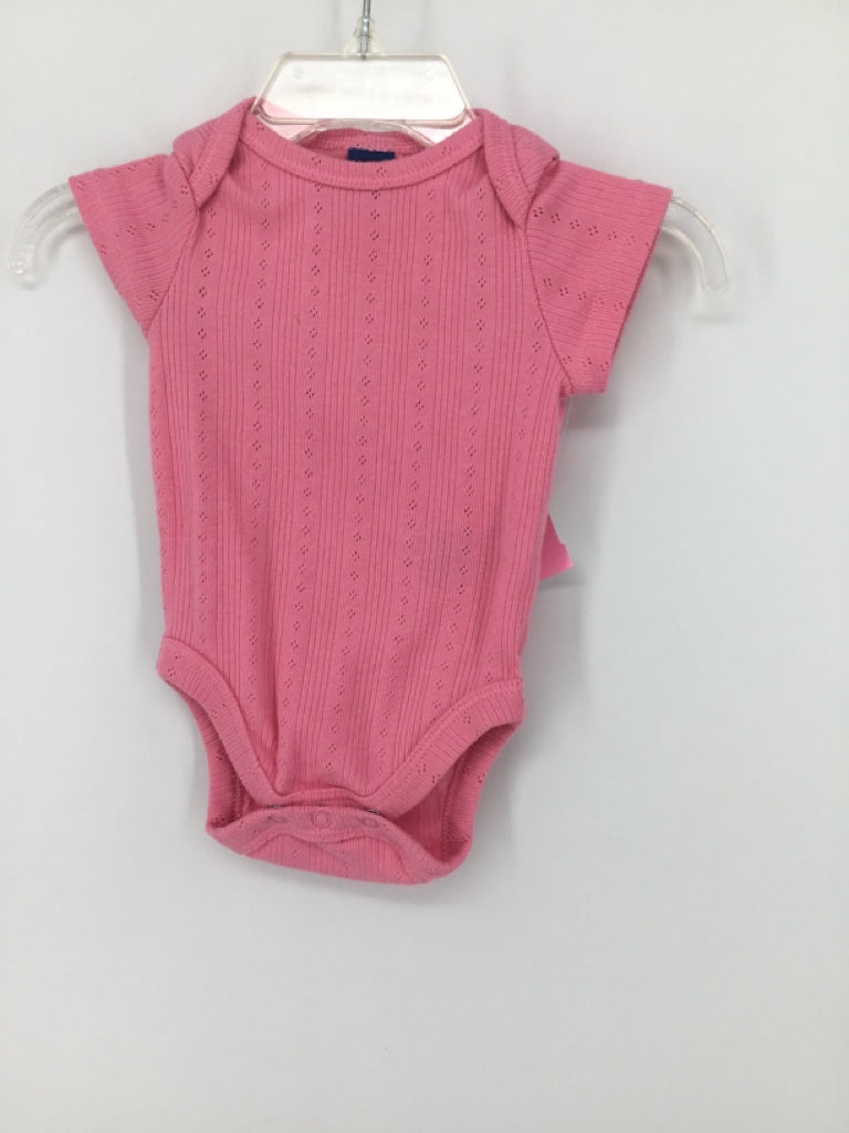 Old Navy Child Size 0-3 Months Pink Onesie