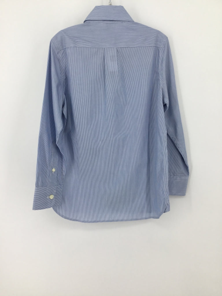 Gap Kids Child Size 6 Blue Stripe Shirt - boys