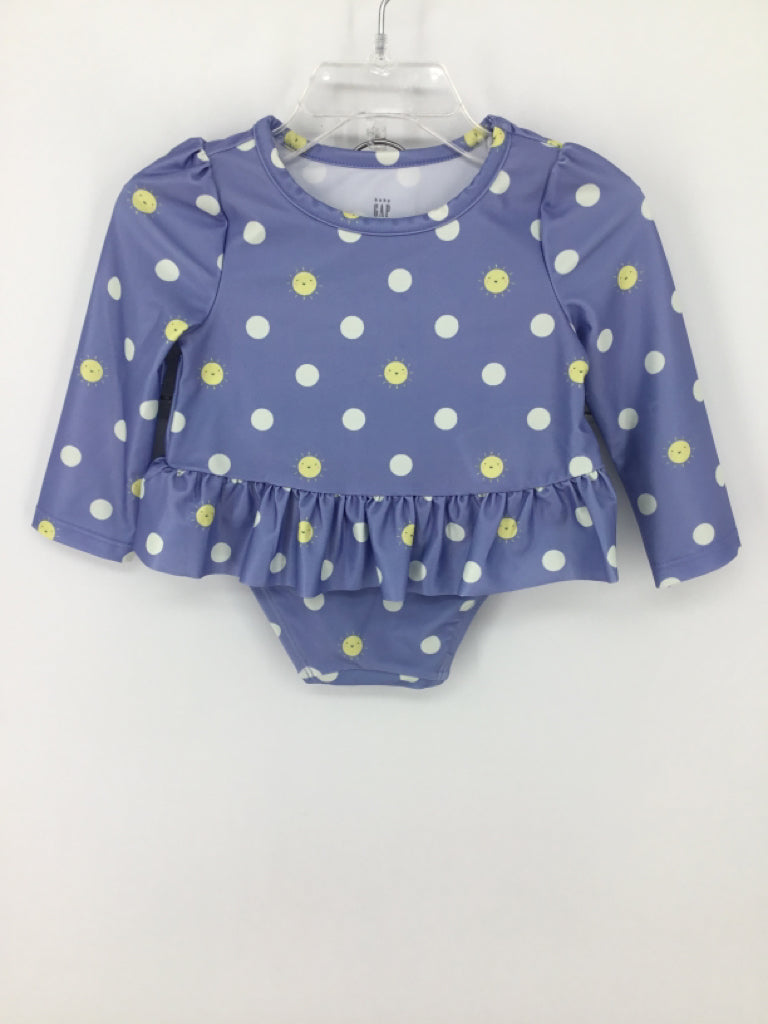 Baby Gap Child Size 6-12 Months Blue Swimwear - girls