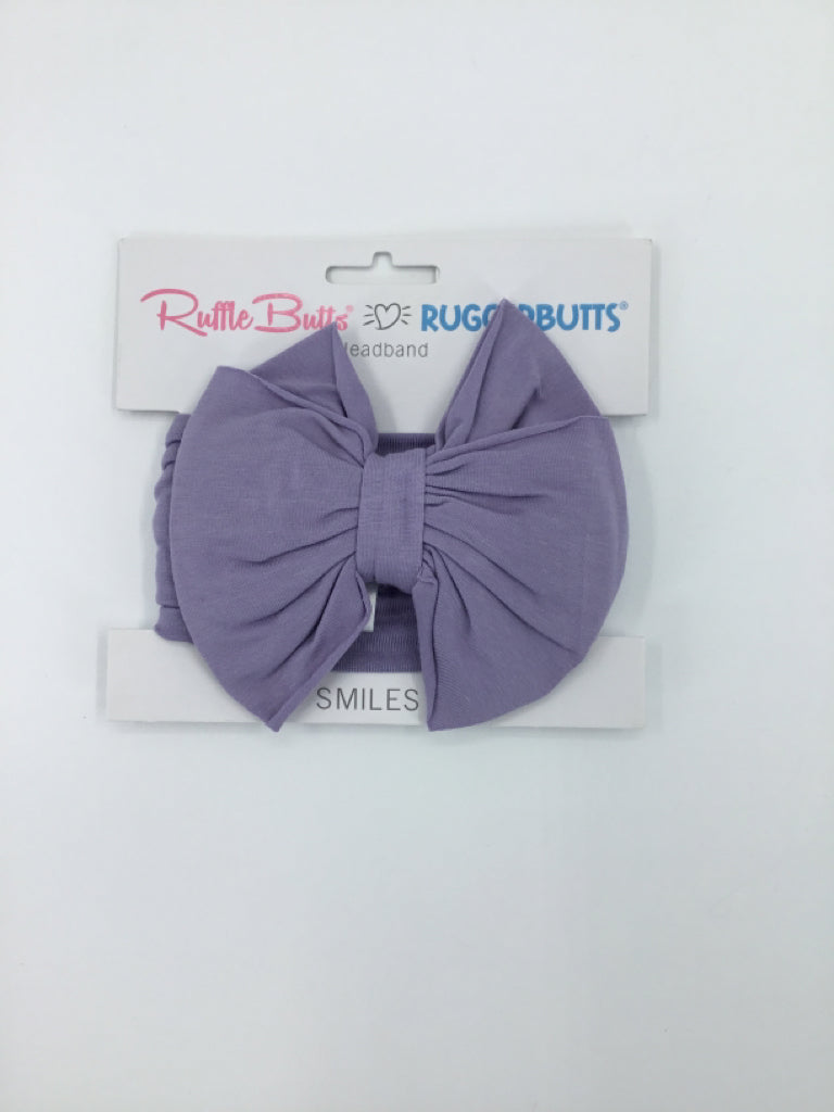 Ruffle Butts Child Size 3-6 Months Purple Hair Accessories - resale