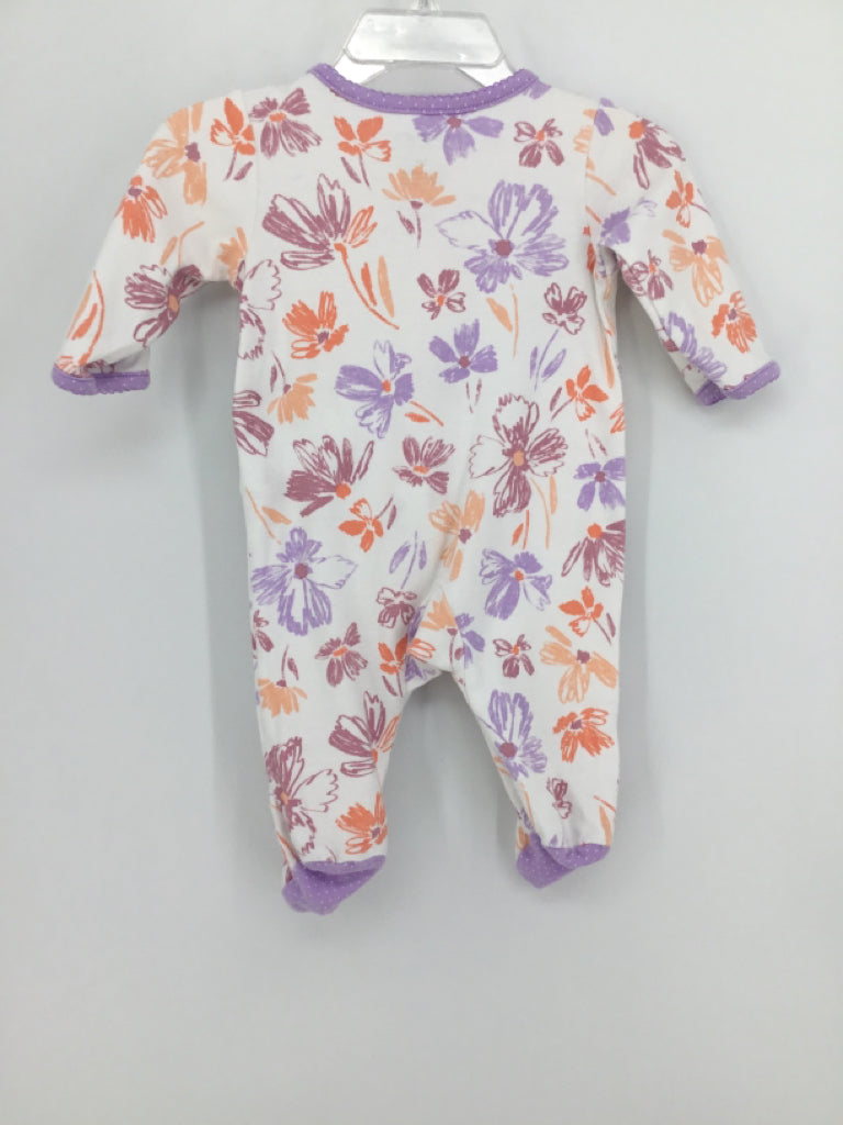 Just One You Made by Carters Child Size 3 Months Purple Sleepers