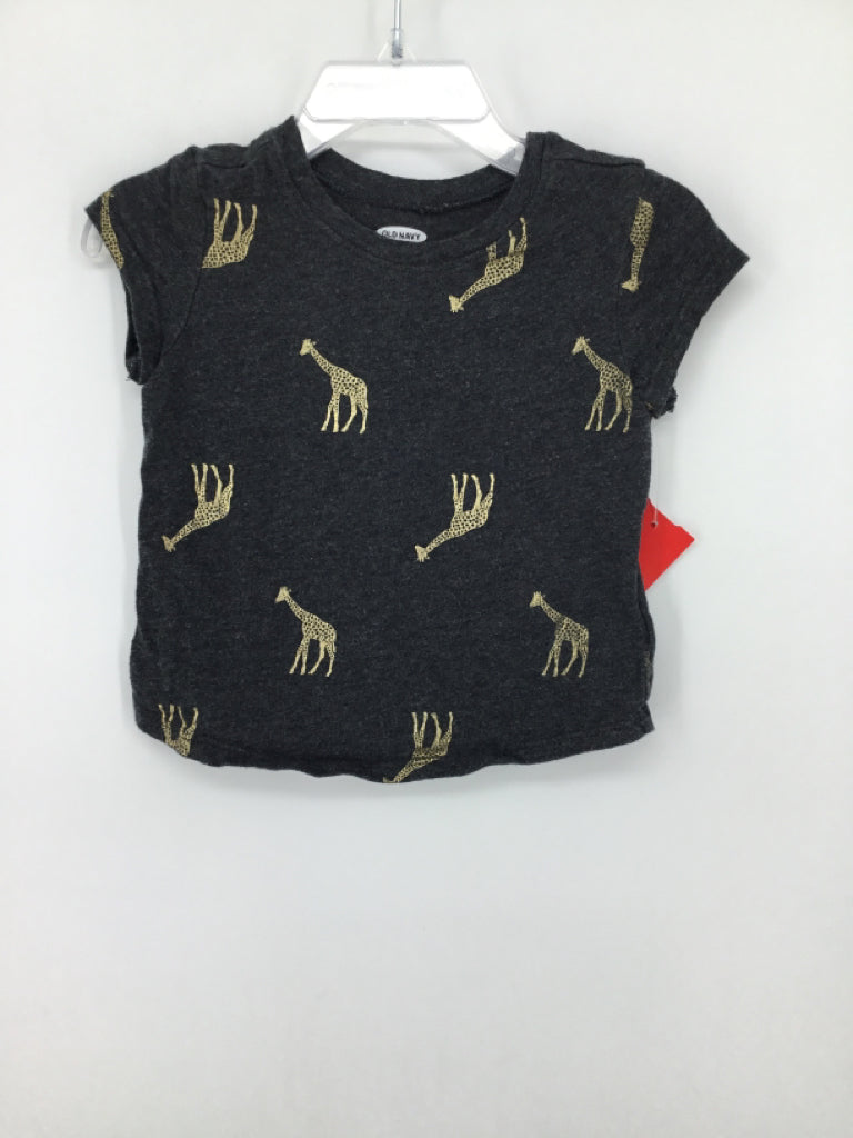 Old Navy Child Size 12-18 Months Gray T-shirt - girls