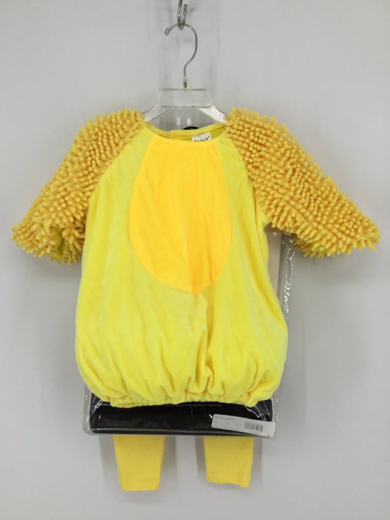 Spirit Child Size 12-18 Months Yellow Fuzzy Duckling Halloween Costume