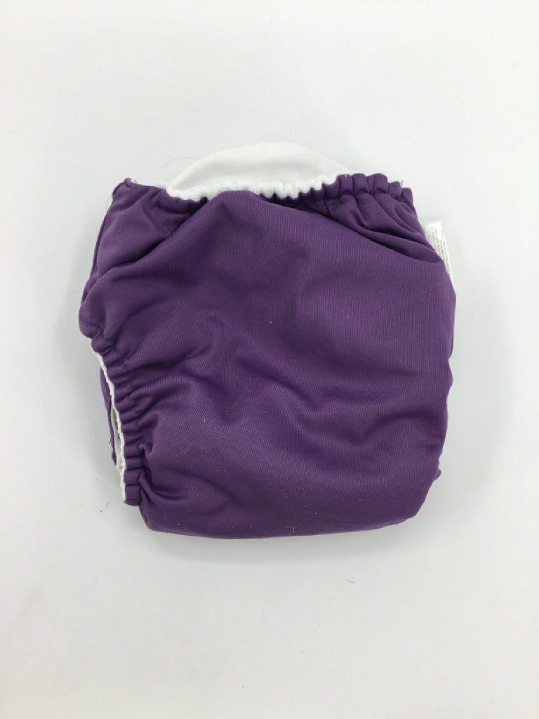 Bum Genius Child Size One Size Purple Solid Pocket Cloth Diaper