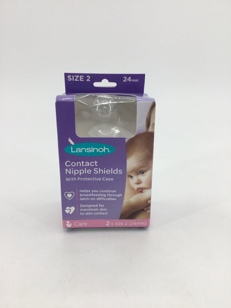 Lansinoh Contact Nipple Sheilds 24mm Set of 2