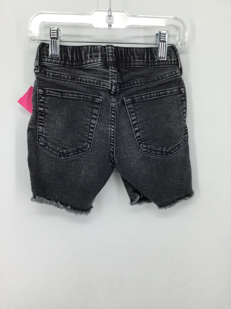 Gap Denim Child Size 4 Black Solid Shorts - boys