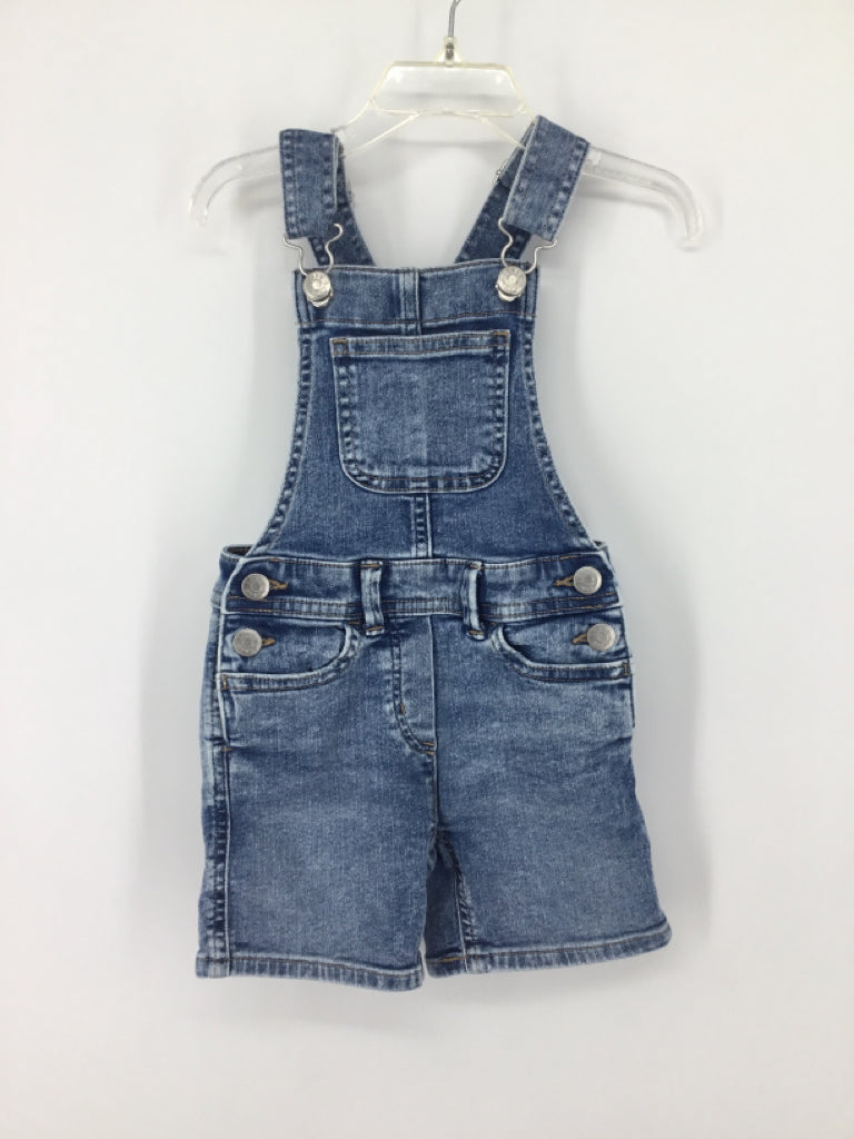 Crewcuts Child Size 2 Blue Solid Overalls - boys