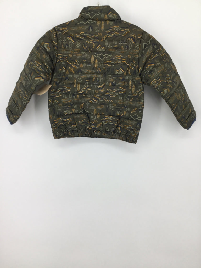 Patagonia Child Size 3 Green Print Outerwear - boys