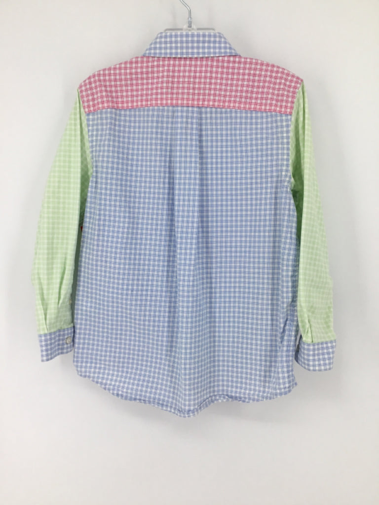 vineyard vines Child Size 4 Multi-Color Checkered Shirt - boys