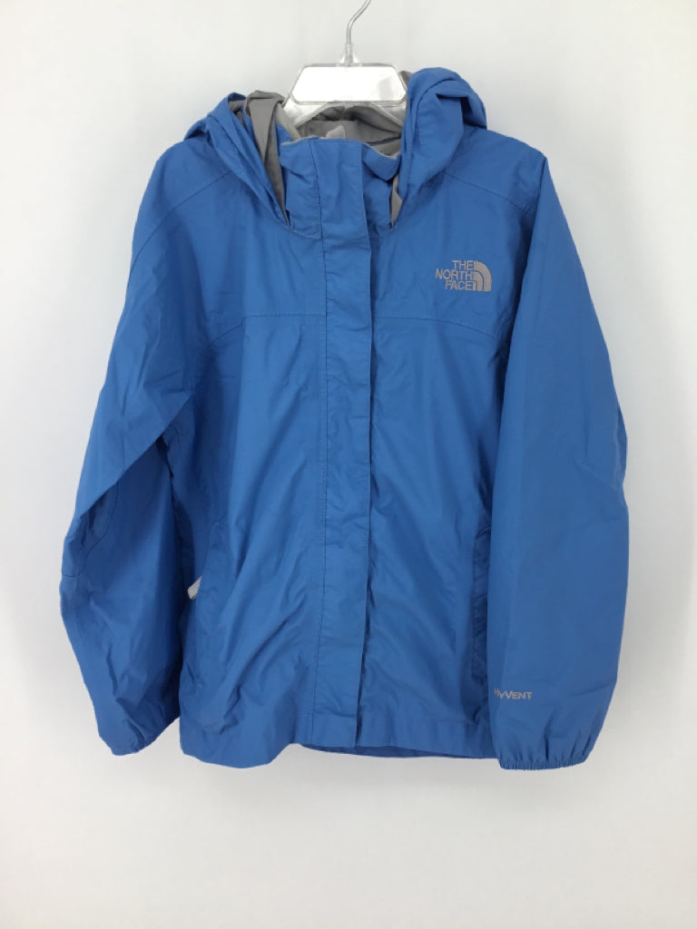 The North Face Child Size 7 Blue Raincoat - girls