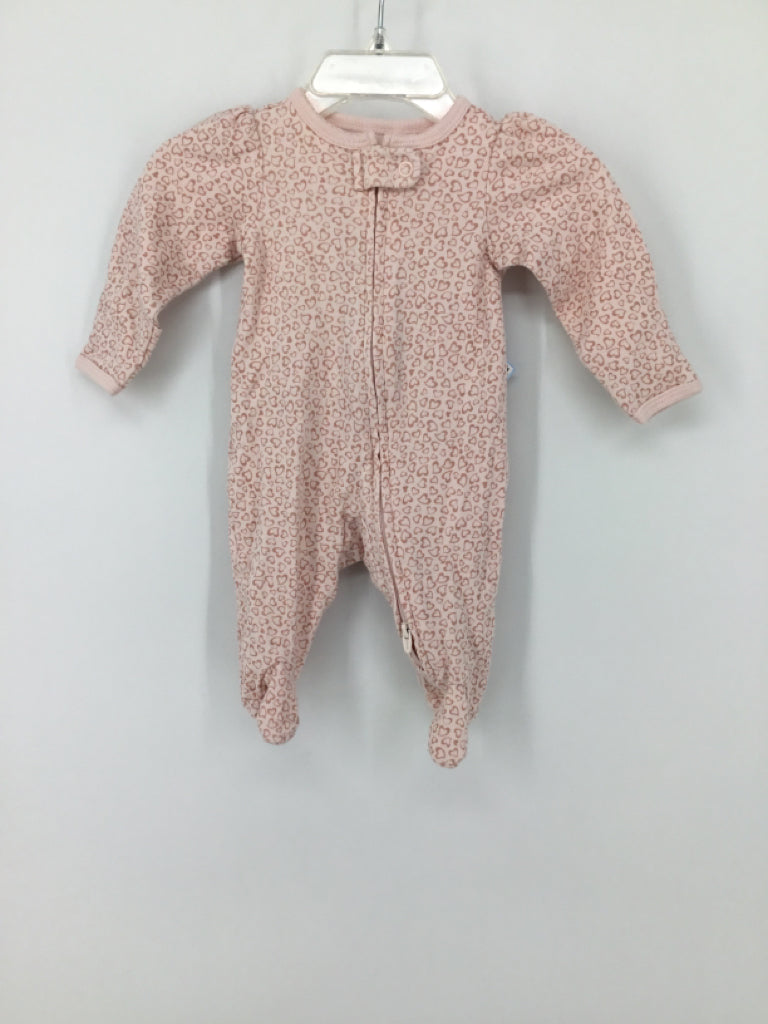 Carter's Child Size Newborn Pink Sleepers