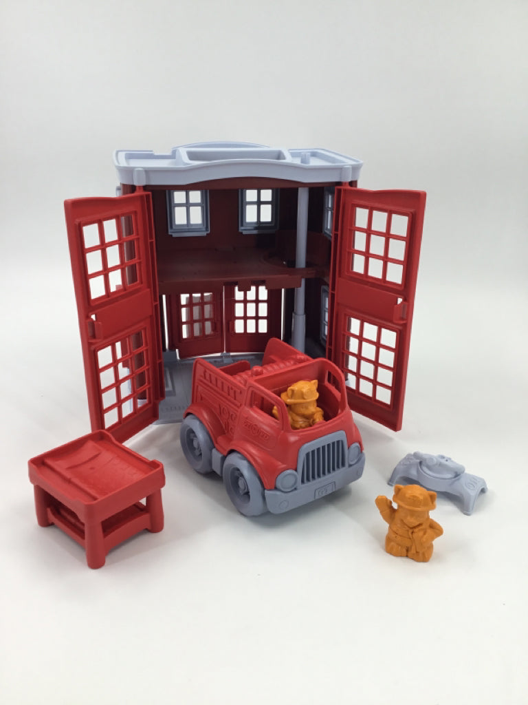Green Toys Fire Station Play Set