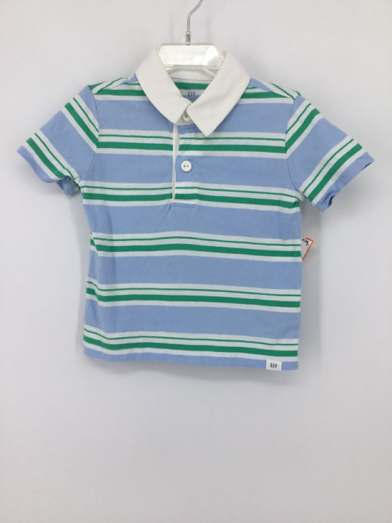 Baby Gap Child Size 2 Blue Stripe Shirt - boys