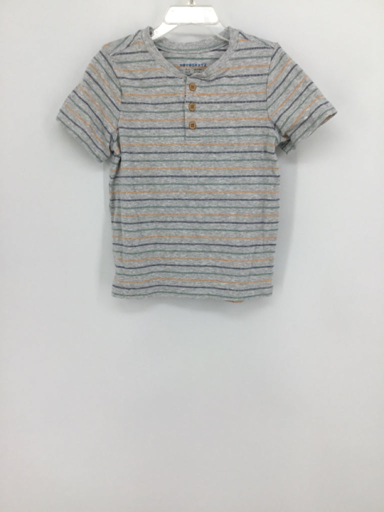 Novogratz Child Size 5 Gray T-shirt - girls