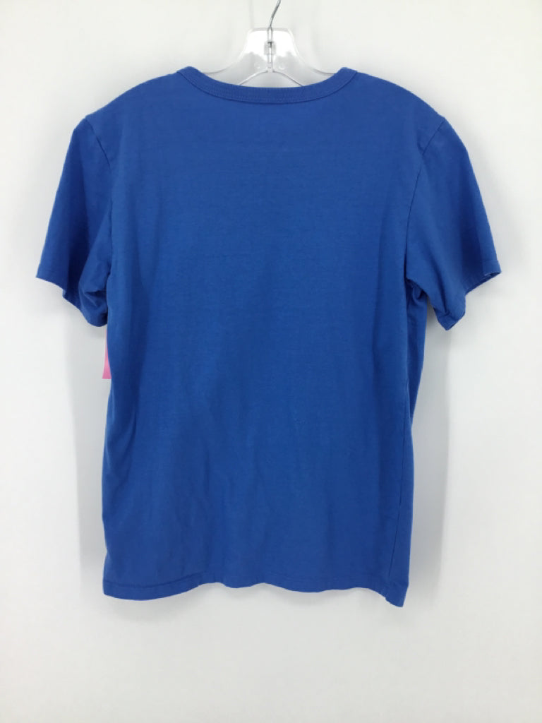 Childrens Place Child Size 10 Blue screen printed T-shirt - boys