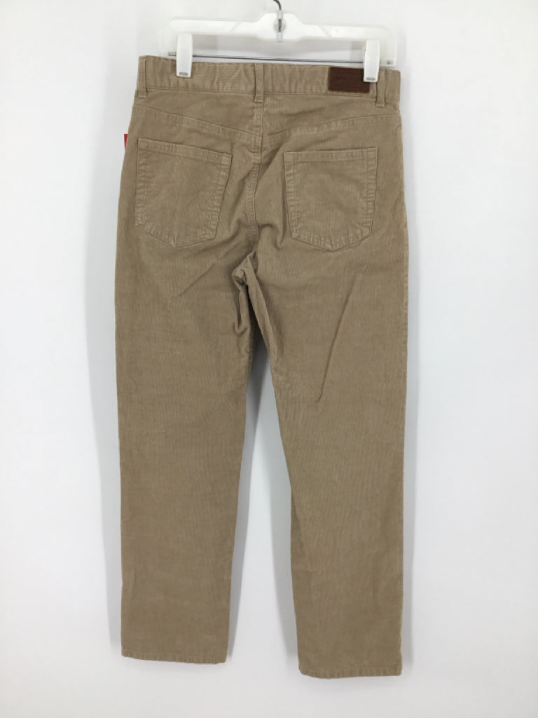 Janie and Jack Child Size 12 Tan Solid Pants - boys